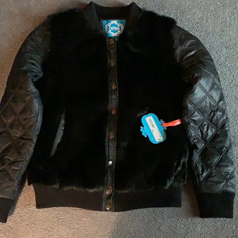 L’AMOUR Jacket Nylon & Polyester Dry Clean Only
